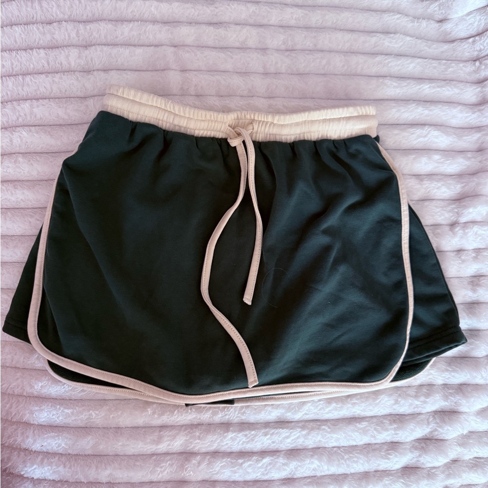 🟡🟡Entro Dark Green Skort